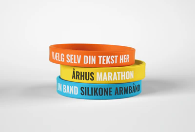 Produktbillede af silikonearmbånd
